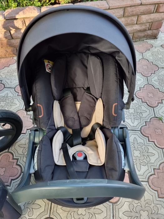 Візок Stokke trailz 3 в 1, надувні колеса, прогулянка, автокрісло
