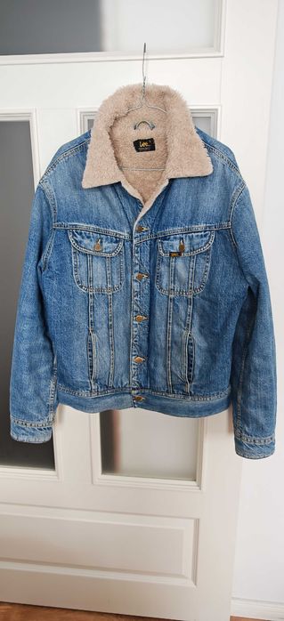 LEE Kurtka Jeans Na Futerku. M/L