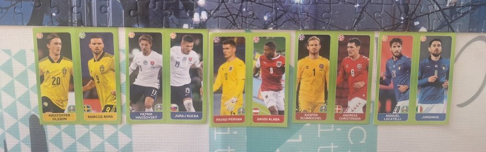 44 Cromos Panini UEFA EURO 2020
