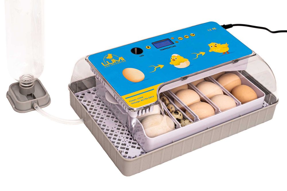 INKUBATOR AUTOMATYCZNY LUMI do 20 JAJ na Kaczki Indyki Przepiórki Gęsi