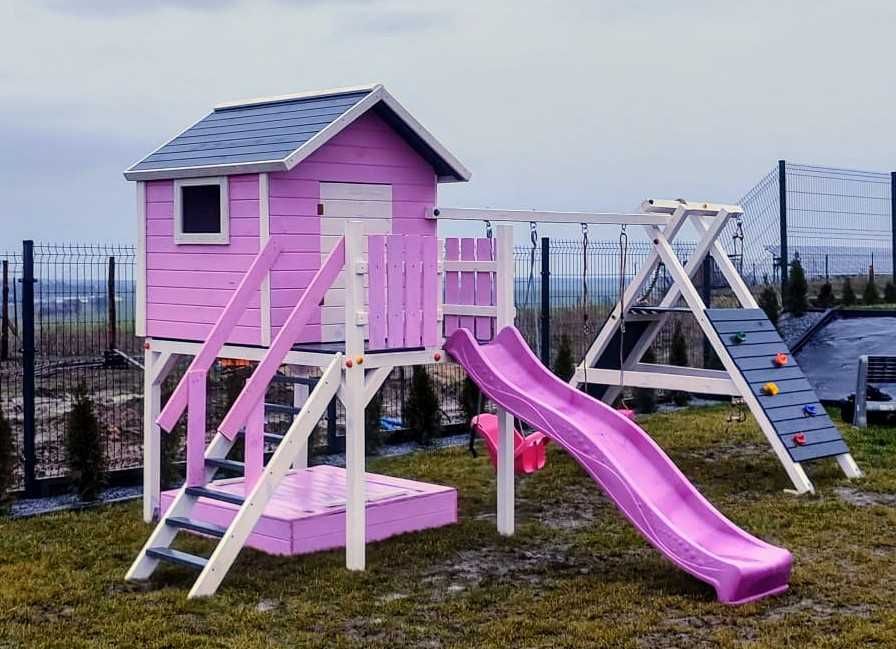 MONTAŻ GRATIS Domek dla dzieci plac zabaw KOMPLEKSOWO