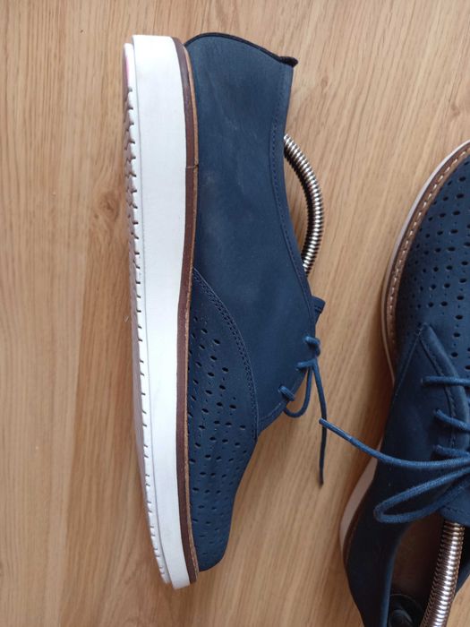 Женские новые кожаные туфли Clarks 42 p.