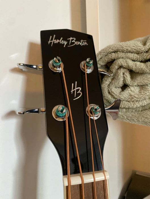 Baixo Acustico Novo Harley Benton