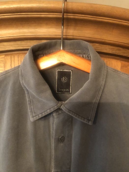 Поло «Bugatti”, 100%хлопок, оригинал, серая.