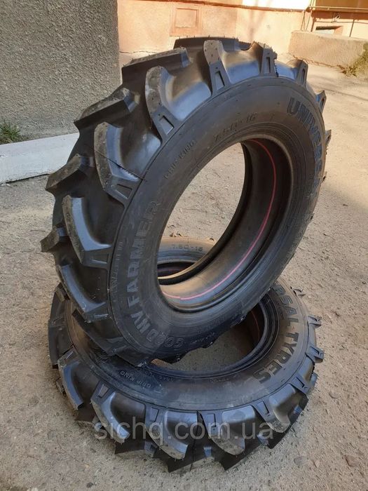 Шини 7,50-16 (6,50-16 ) Відновлені для міні трактора Farmer Німеччина