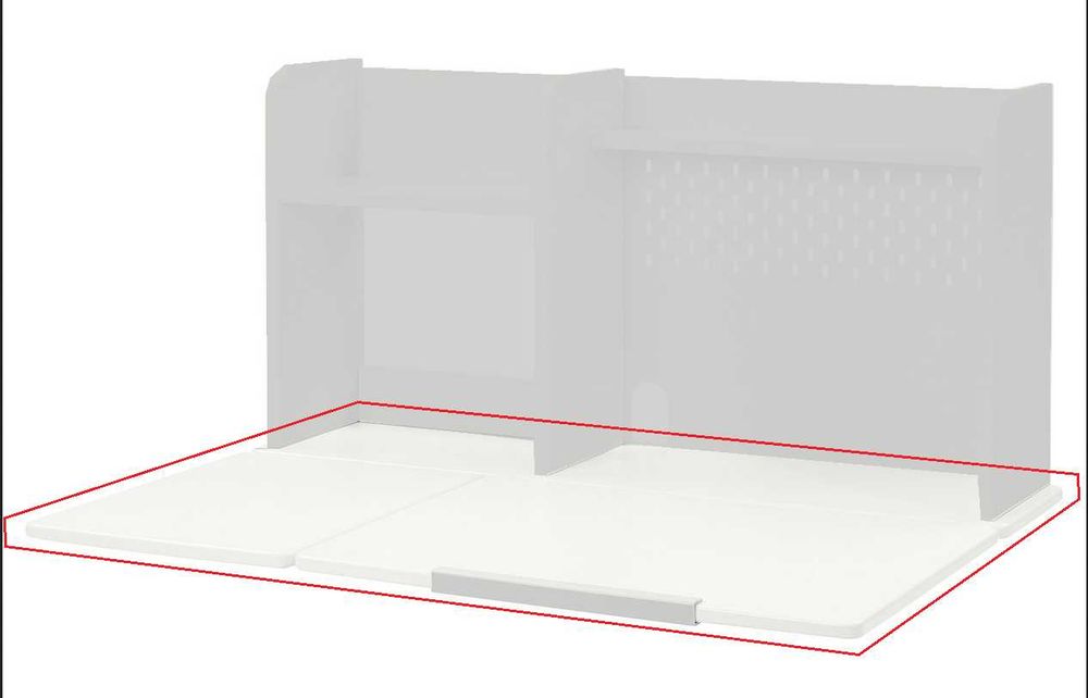 BERGLÄRKA IKEA >TYLKO< blat biurka, bez nadstawki