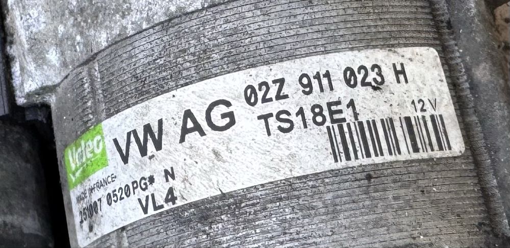 Rozrusznik VALEO  2.0kW VW Audi Seat Skoda 1.9 2.0 TDI