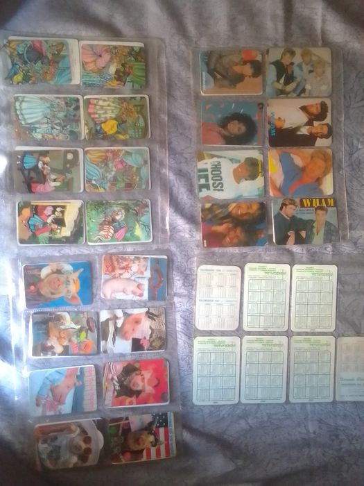 Calendários para coleção muita variedade