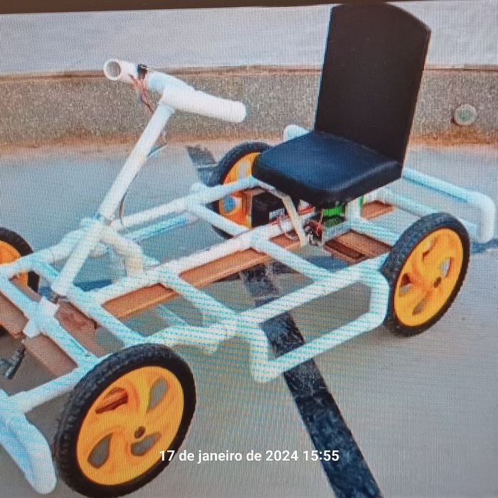 Karts ,trikes,trotis tubo pvc,chapa,alu em kit fvm