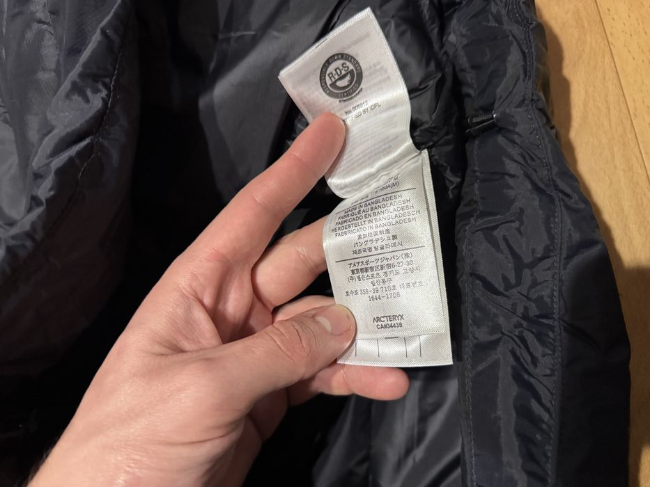 Продам микропуховик Arcteryx Thorium
