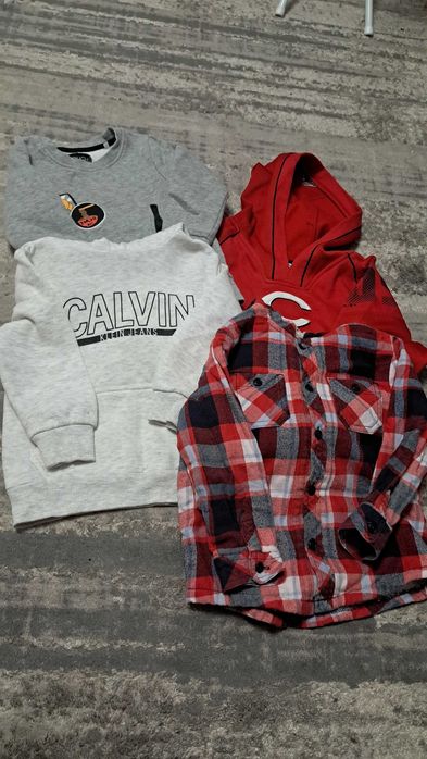 Пакет одягу на хлопчика 98-104см. 3-4р.штани,кафти,куртка,футболки