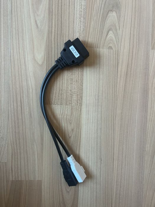 Adapter kabel diagnostyczny audi 2p+2p obd2 obd ii