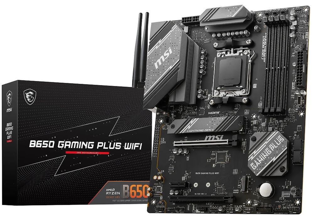 Płyta główna MSI B760 GAMING PLUS WIFI (AM5, ATX, DDR5, WiFi, Bluetooth) (7D98-007R)