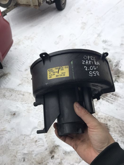 Вентилятор пічки обігрівача опель зефіра А