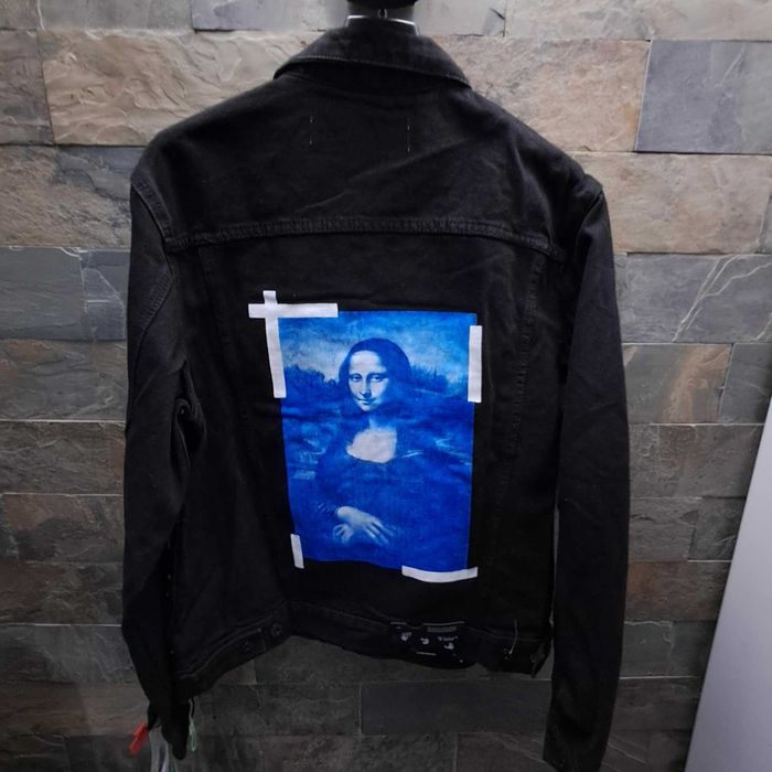 kurtka jeans Off White rozmiar L