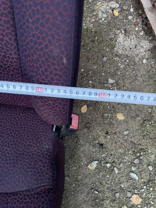 Задній ряд сидінь