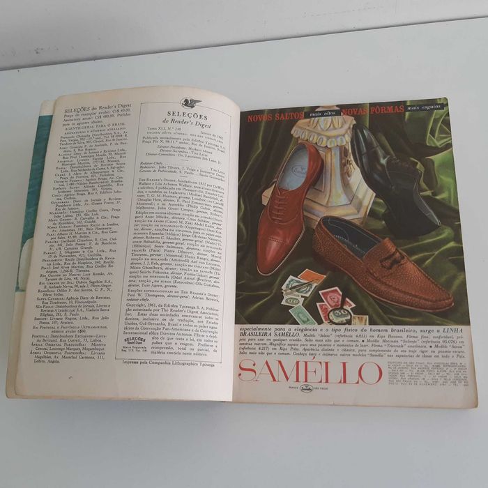 Revista Selecções do Readers Digest Janeiro 1962