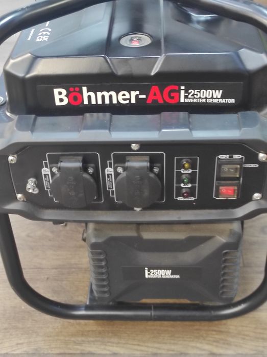 Бензиновий генератор інверторний 2 кВт bohmer AG-i2500-W
