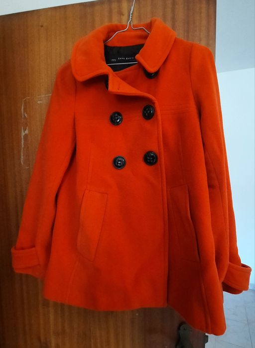Casaco Zara Xs Laranja