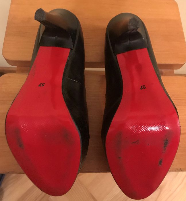 szpilki skórzane Wojas, rozm. 37