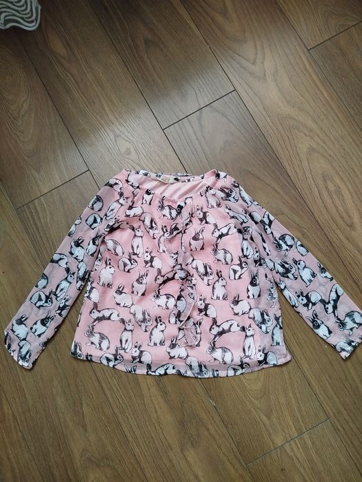 Блузка, сорочка для дівчинки H&M 6-7 років як