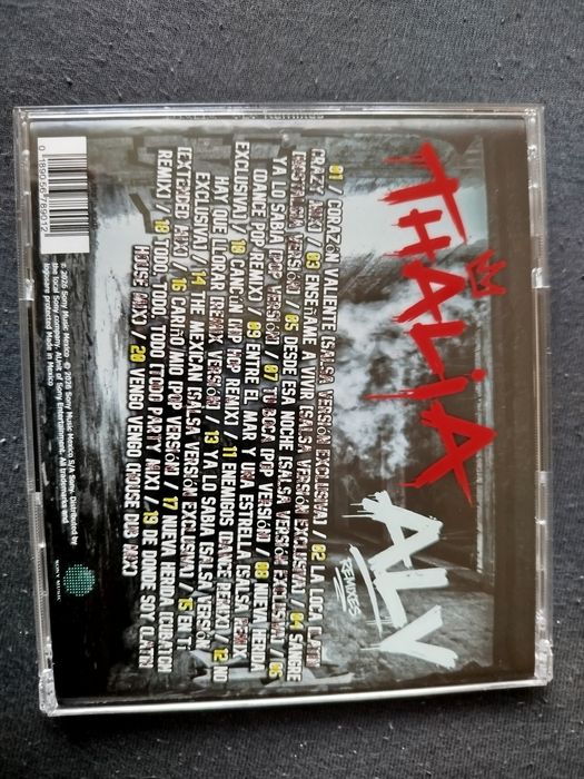 Thalia alv remixes cd