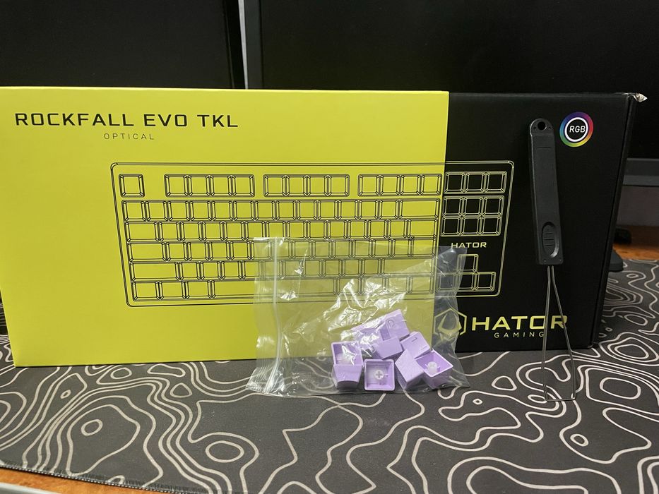 Клавіатура Hator Rockfall Evo TKL
