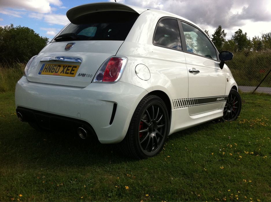 LIP SPOILER AILERON PALA ABA LAMINA LÁBIO AVENTAL RABETA + EMBALADEIRAS SIDE SKIRTS FIAT 500 ABARTH