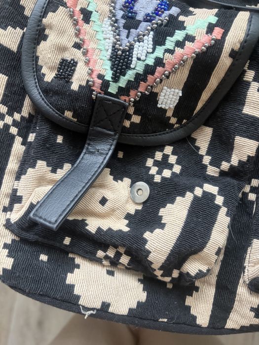 2 placaki, skóra i material