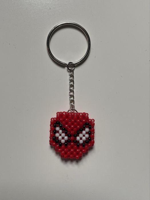 Brelok spider man z koralików