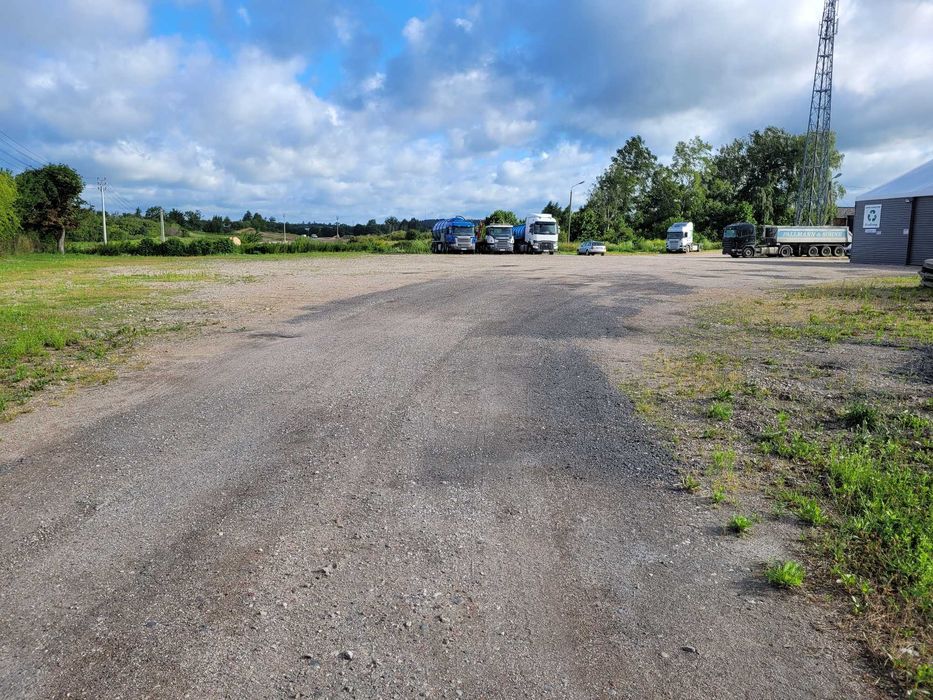 Wynajmę działkę plac utwardzony 8000 m2