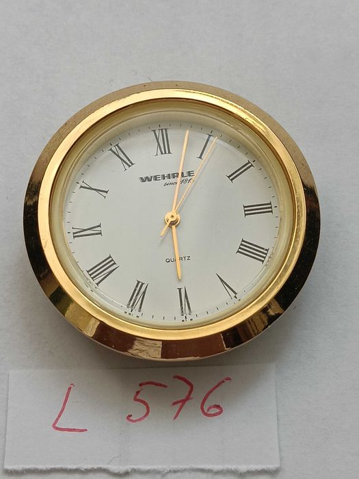 L576, zegarek zegarek Wehrle wkładka Japan luneta kolor złoty