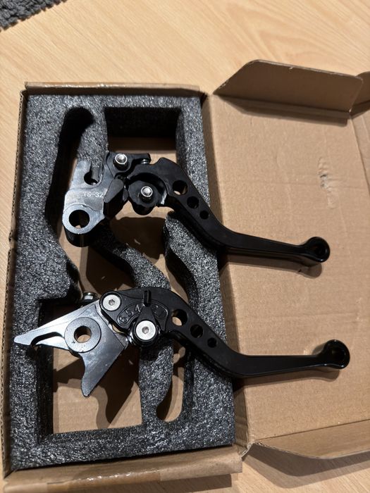 Kawasaki z650 Manetes de travão e embreagem