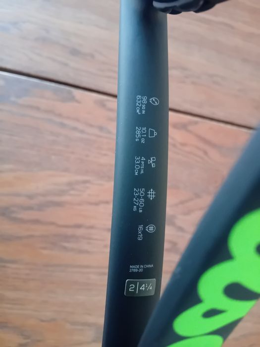 Raquete Blade V 7 98L 16x19 285gr G2