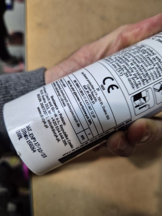 Silikon sanitarny, akryl do płyt gk