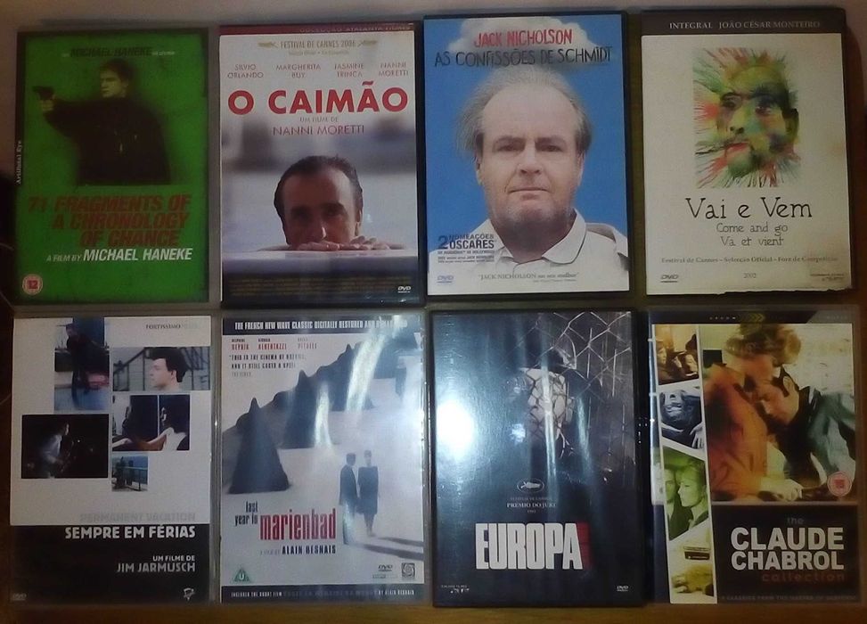 Filmes em DVD - Resnais, Eastwood, etc.