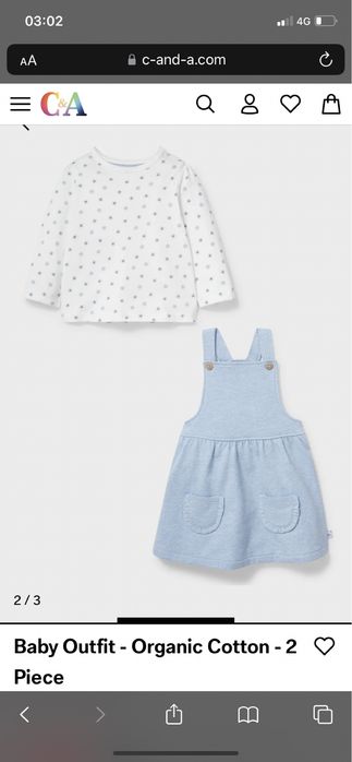 Conjunto de menina saia de peito e blusa