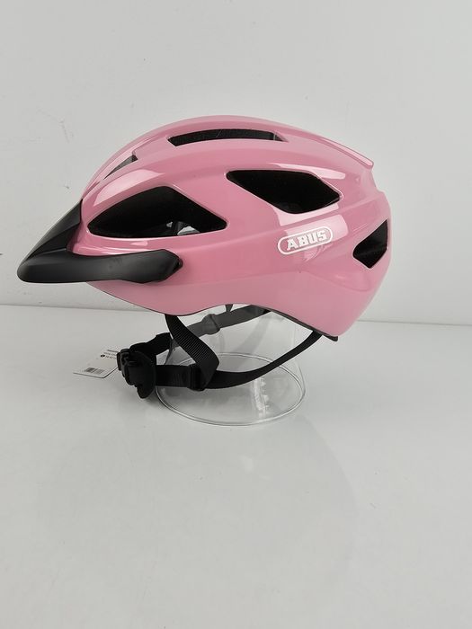 Kask rowerowy Abus Macator różowy L 58-62 cm sportowy