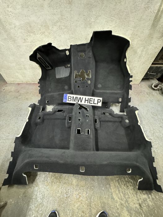 Ковролин Салона черный БМВ 2 М235 F44 X-Drive Килим Салон