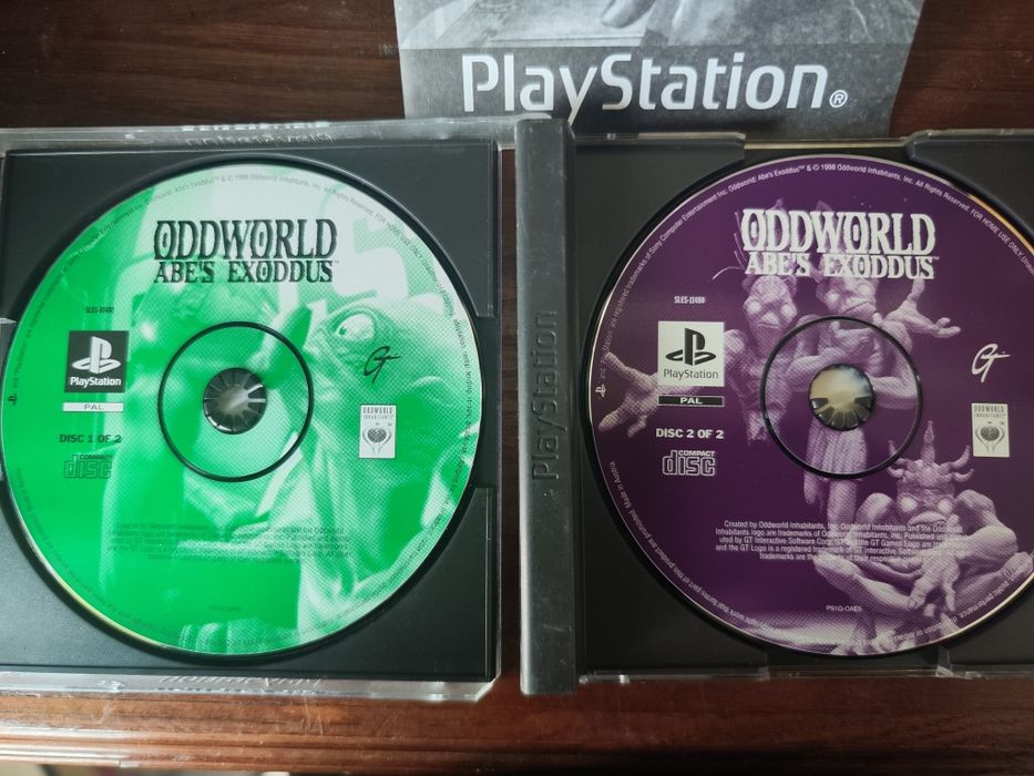 Oddworld Abes Exoddus Playstation 1