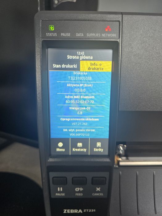 Drukarka etykiet Zebra ZT231