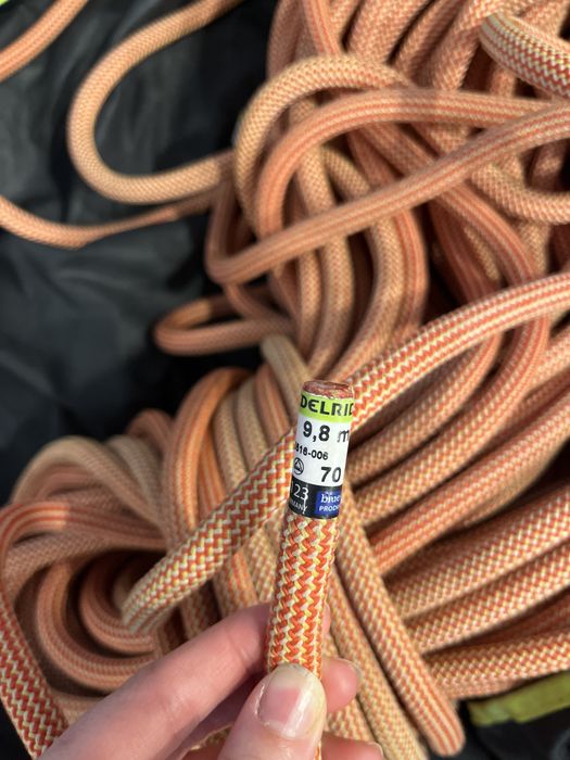Elderid 70m 9.8mm rope con saco