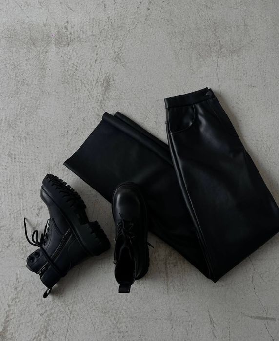 Брюки з еко шкіри штаны с эко кожы жіночі брюки