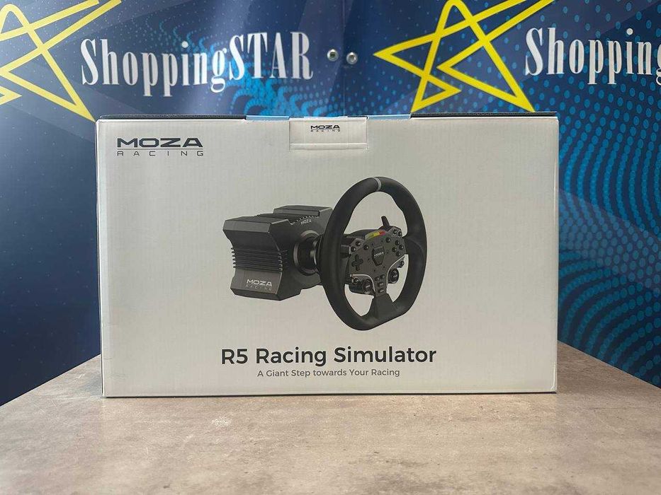 Кермо MOZA R5 Racing Set • Нове • Запаковане !