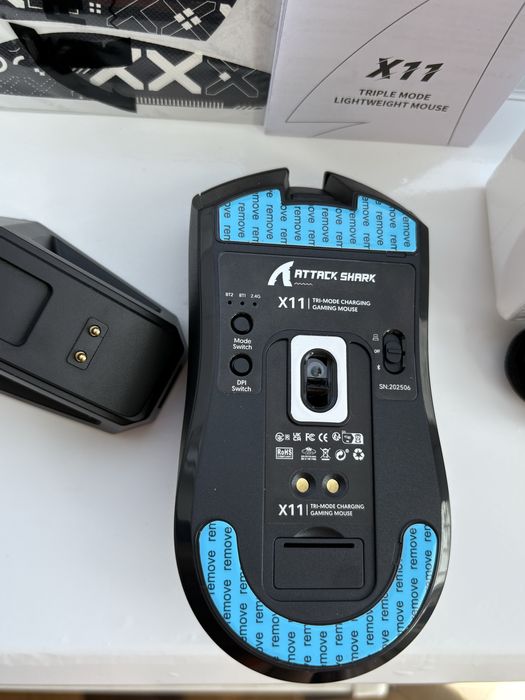 Нова Attack Shark X11 ігрова мишка безпровідна bluetooth блютуз