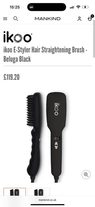 ikoo e-styler розчіска випрямляч