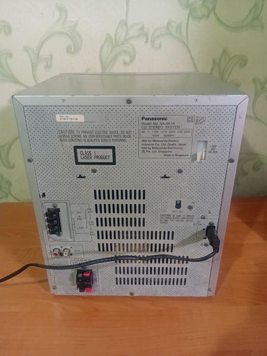 Голови музичних центрів Panasonic  SA-AK18 та SA-AK250
