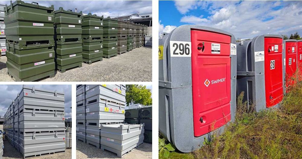 WYNAJEM - zbiorniki na paliwo o RÓŻNEJ pojemności od 1000l do 2500l