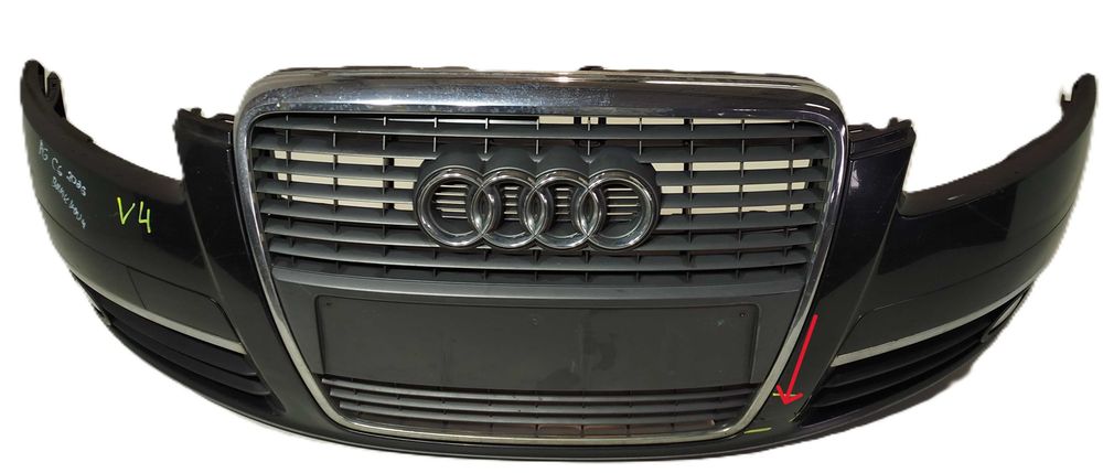 zderzak przedni przód grill AUDI A6 C6 04-11