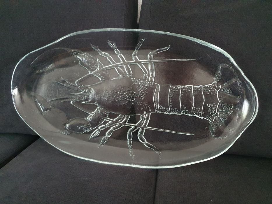 Patera rak homar Ząbkowice Drost 51 cm półmisek prl unikat Myszków • OLX.pl
